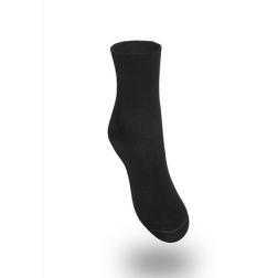 Medisox Comfort Support / Flight Sock, musta nilkka, valitse koko