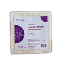 Better Feet Bamboo Towels,  40X40, 1/4 foldning, 25 pcs