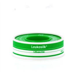 Leukosilk, leveä 1,25 cm / 2,5 cm