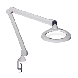 Luxo Luplampe, Circus, LED, Hvid/sort, 5 dioptri