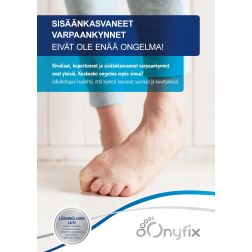 Onyfix® Juliste, Sisäänkasvaneet kynnet, Suomi