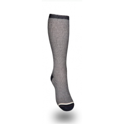 Medisox Trend Jeans Support Sock / Flight Sock (musta / valkoinen)