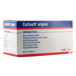 Cutisoft Wipes ihonpuhdistuspyyhe, 100 kpl